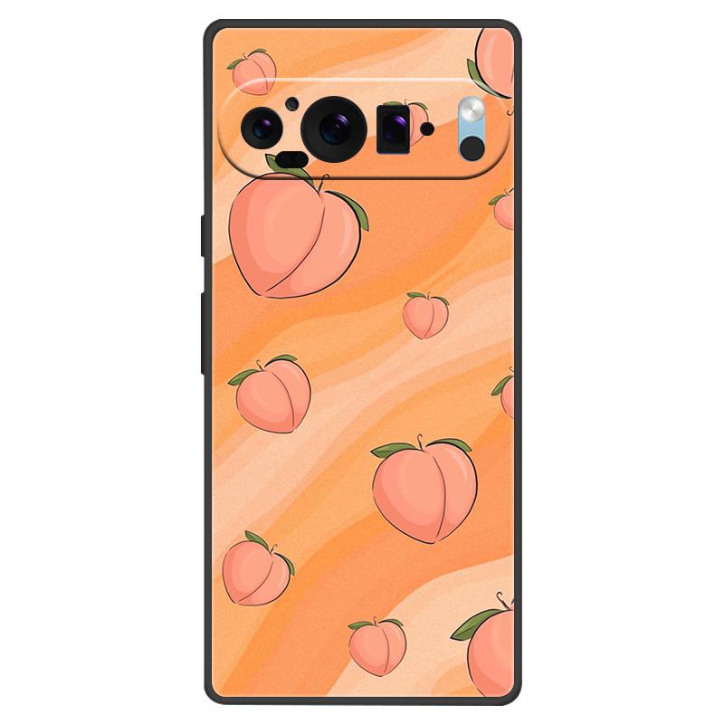 For Google Pixel 9 Pro XL Case Cool Painted Silicone TPU Soft Cover For Googe Pixel 9 9 Pro 8A Cases Black Protective Shells