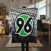 1PC Hannover 96 Patterned Flannel Blanket Suitable For All Seasons for Home Decor Warmth and Comfort Gifts Holiday Present