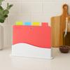 Color Coded Chopping Board Set Non-Slip Color Coded Board Set Anti Mildew Board  Kitchen Use