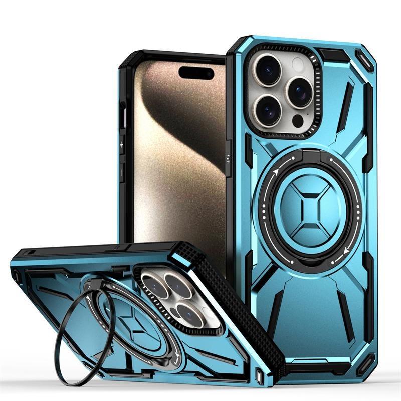 Для iPhone 15 Pro Max чехол-бампер с подставкой, прочный защитный чехол для iPhone 14 13 12 11 Pro Max 15 14 Plus