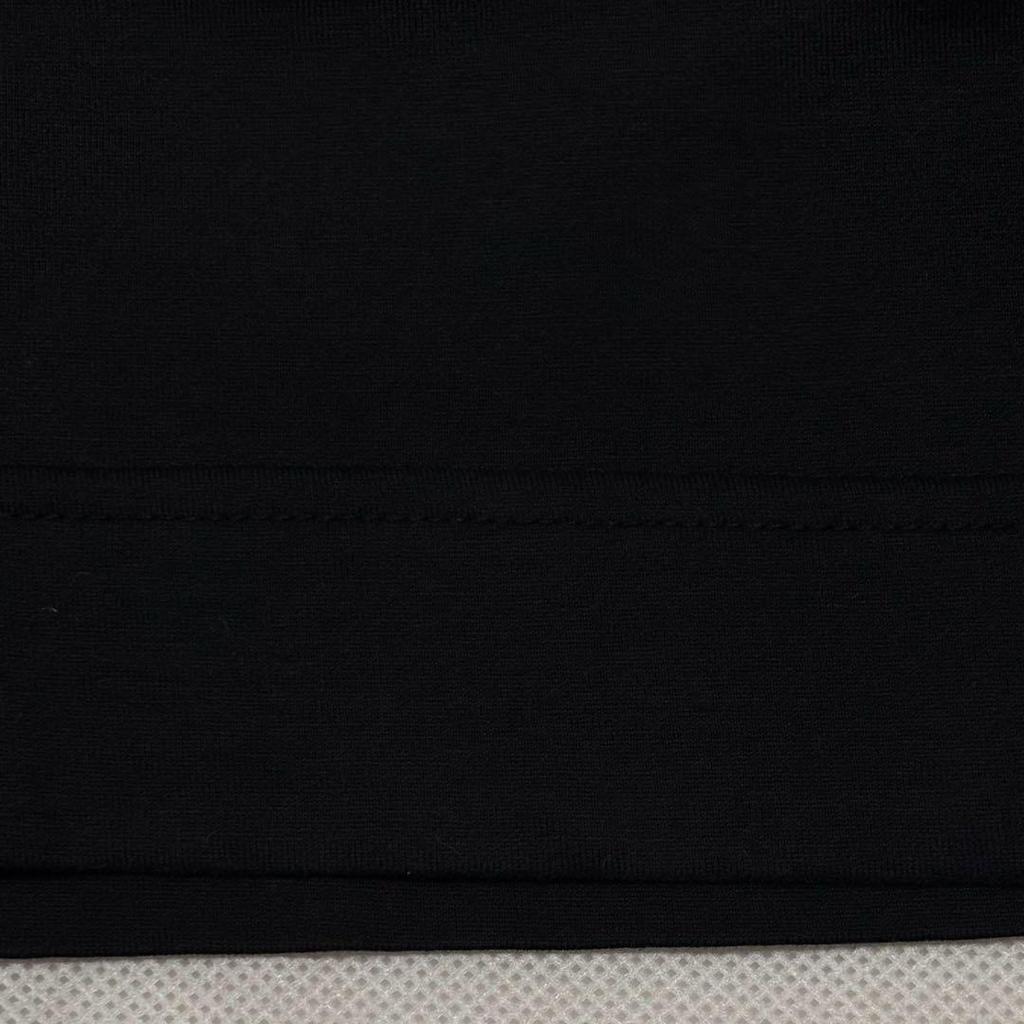 Used FENDI Mock Neck T-Shirt, Black, Regular Domestic, Overseas Size L, Meguro Ren Worn