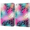 Для iPad Air (2013)/Air 2/iPad 9,7-дюйма (2017)/(2018) Чехол из искусственной кожи для планшета с узором и подставкой для просмотра
