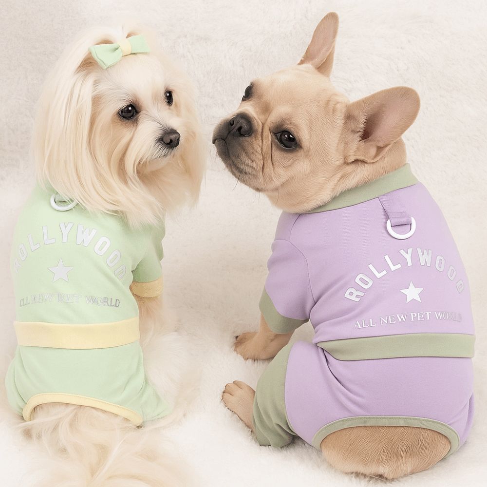 Тонкий охлаждающий комбинезон для собак Ледяной шелк Футболка для кошек Одежда для питомцев Одежда от солнца для питомцев Чихуахуа