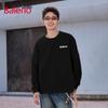 Baleno Men's Loose Fit Heavyweight Round Neck Sweatshirt