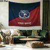 Custom Name Crystal Palace F.C Printed Tapestry – Wall Hanging for Bedrooms, Dorms, and Home Decor
