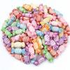 20/40/80 шт. модные фурнитура для рукоделия «сделай сам», микс цветов, конфеты, бабочки, бусины для изготовления браслета, ожерелья, сережек