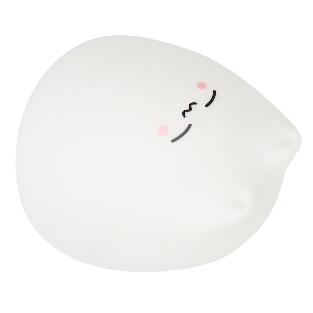 Table Lamp Mini Silicone Lighting Light Children Bedroom Night 7‑Color LED Eye Protection