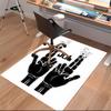 1pc Jul  rapper Print Area Rug - Soft, Washable Non-Slip Indoor Mat for Office Chairs, Living Room, Home Office Decorative Rug