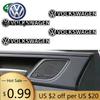 Для VOLKSWAGEN VW 4 шт. Автомобильные Декоративные Наклейки Значки Звук Аудио Эмблемы Наклейки для Volkswagen Rline Golf Bora Passat Jetta Beetle