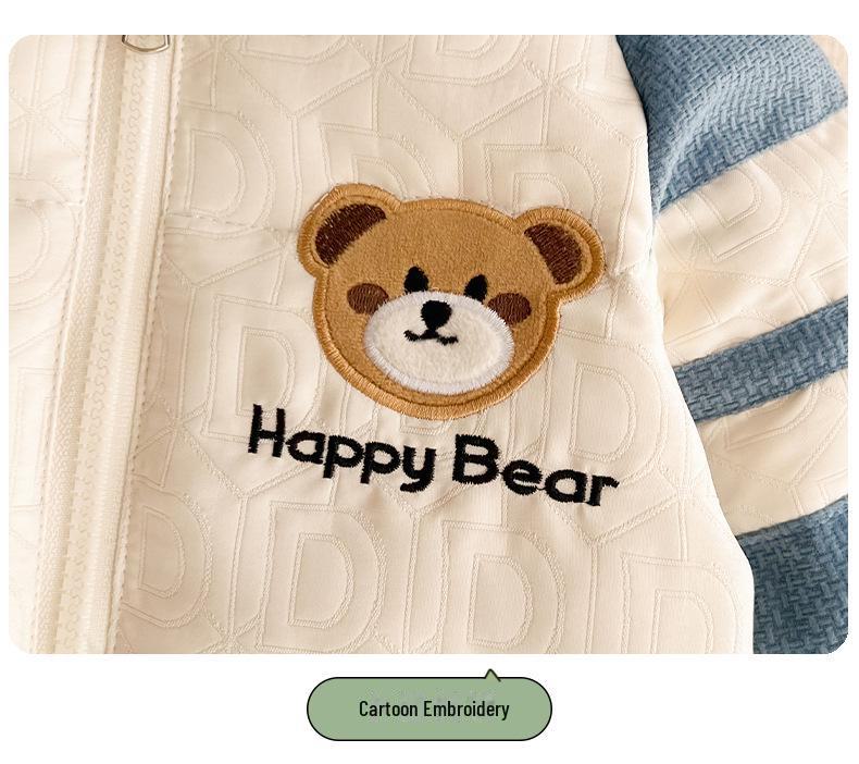 Пуховый комбинезон для новорожденных: Зимний бархатный комбинезон для ползания и использования на открытом воздухе