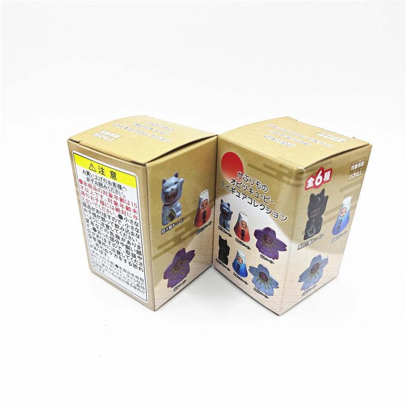 Baby Doll Blind Box Cos Lucky Cat Fuji Mountain Cherry Blossom Design Action Figure Toy For Fans Gift