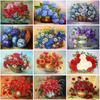 5D DIY алмазная живопись цветок набор для вышивки крестиком мозаика Алмазная вышивка роза полная круглая дрель украшение дома настенное искусство подарок