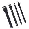 4Pcs/Set 1/2/4/6 Prong Leather Punch Chisel Hole Punches Stitching Craft Tools 3mm/4mm/5mm