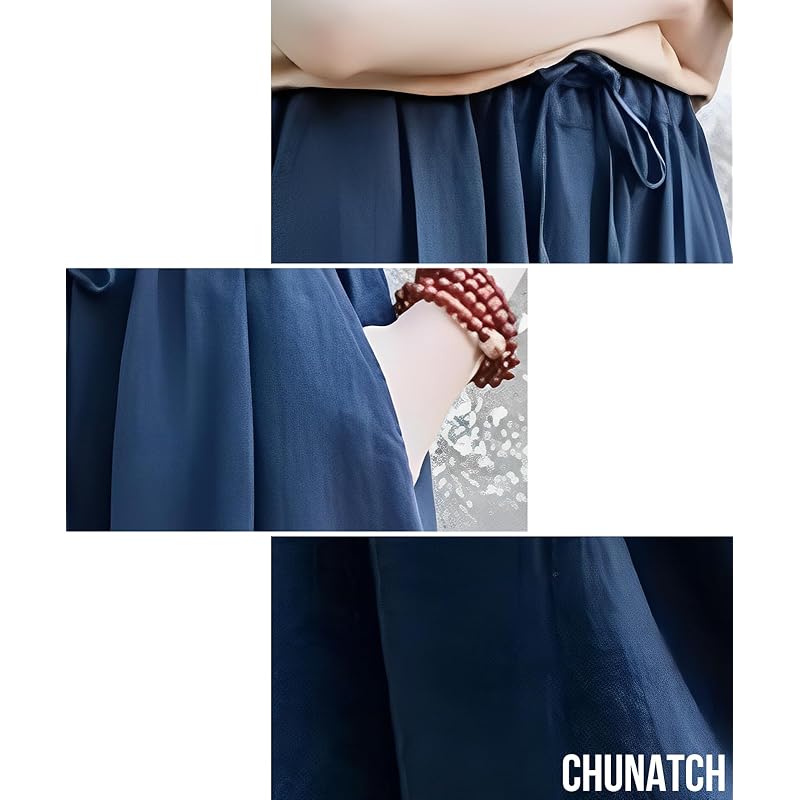 [Tunatch] длинные брюки из хлопка и льна, ветровые льняные брюки, широкие брюки, для отдыха с карманами, весна, лето, осень, женские, тонкие, прохладные, для взрослых, мягкие льняные хлопковые брюки