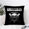 B-Bohse O-Onkelz Rock Наволочка Декоративная для Дивана Домашняя Двусторонняя Печать Короткий Плюш Чехол для Подушки Чехол для Подушки-Броска Подарки