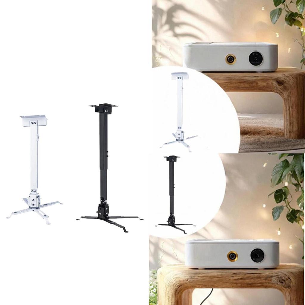 Ceiling or Wall Mount for Projector Adjustable with Telescopic Tube Universal Home Theater