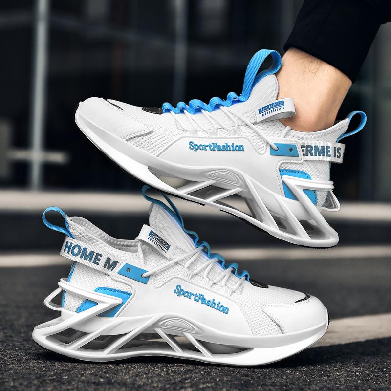 Кроссовки Trendy Blade Outsole Мужские сетчатые туфли больших размеров Молодежные кроссовки Студенческие модные кроссовки