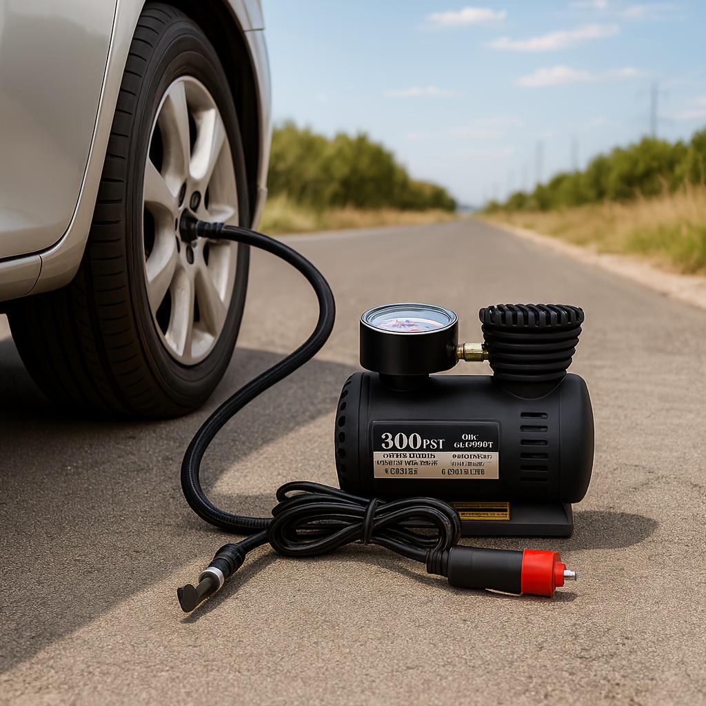 Portable Car Bike Motorcycle Electric Tire Inflator Pump 12v Digital Tire Inflator With Pressure Gauge Pump Tire Air Compressor
