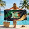Real Betis Football Beach Towel Soft Microfiber Summer Towel Quick Dry Absorbent Towel for Beach Swimming Pool Travel