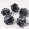 3/5/10Pcs High Quality Silk Artificial Rose Flower Head Artificial Flower Home Room Wedding Decoration DIY Garland Craft Flower
