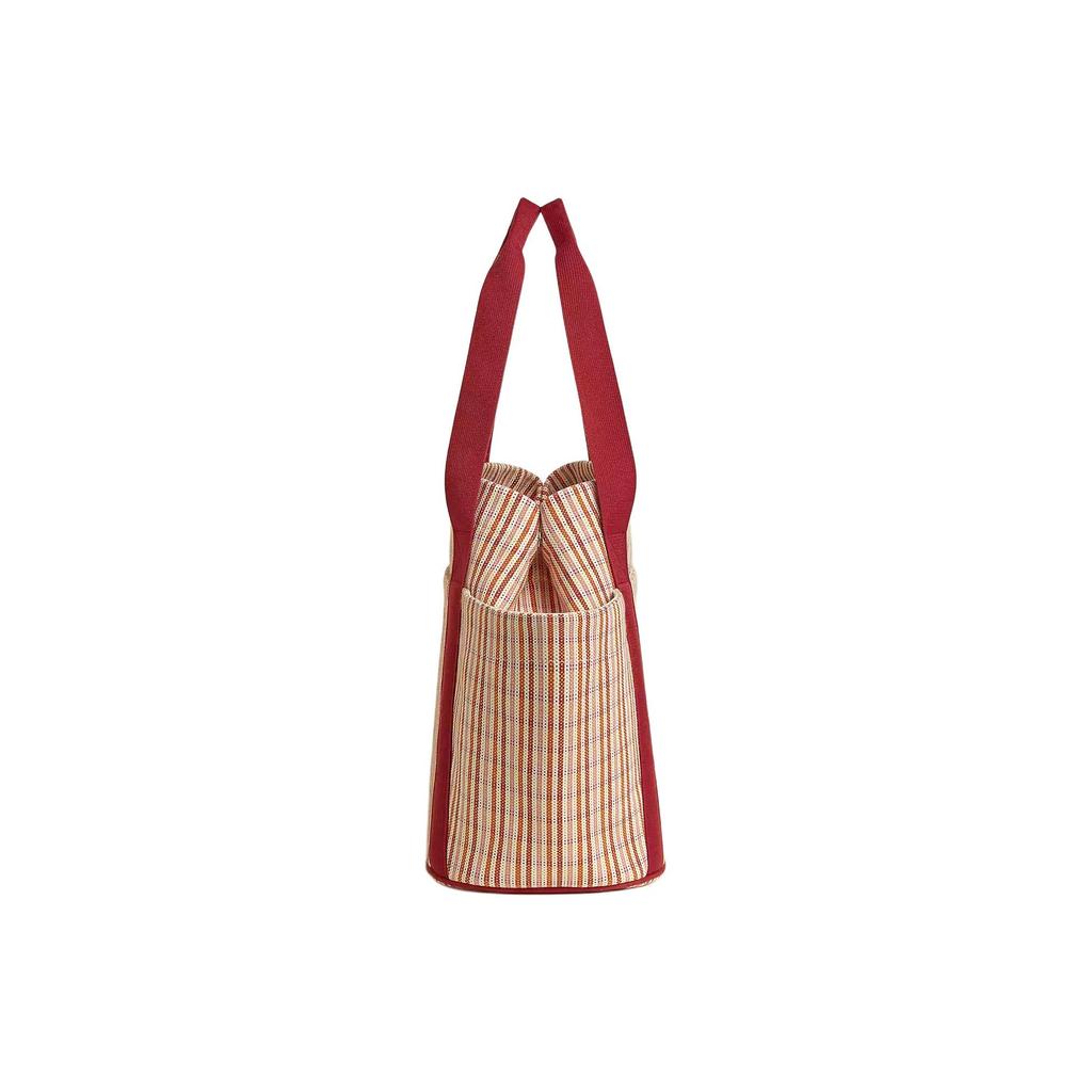Hermes 88 Animal Weave Embroidery Cotton Baby Bag Women Handbags Orange H104023MV02