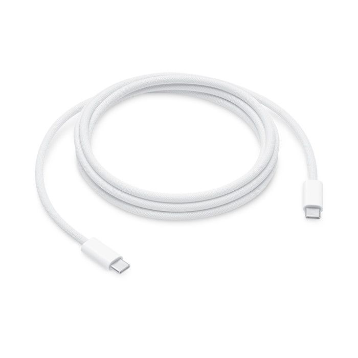 Câble de charge USB‑C tressé 240 W (2 m) Apple Original – Haute résistance & connexion fiable