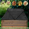 Plant Protection Cover Foldable Plant Shade Tent with Stakes Uv Resistant Sunblock Shade Cloth for Raised Garden Bed