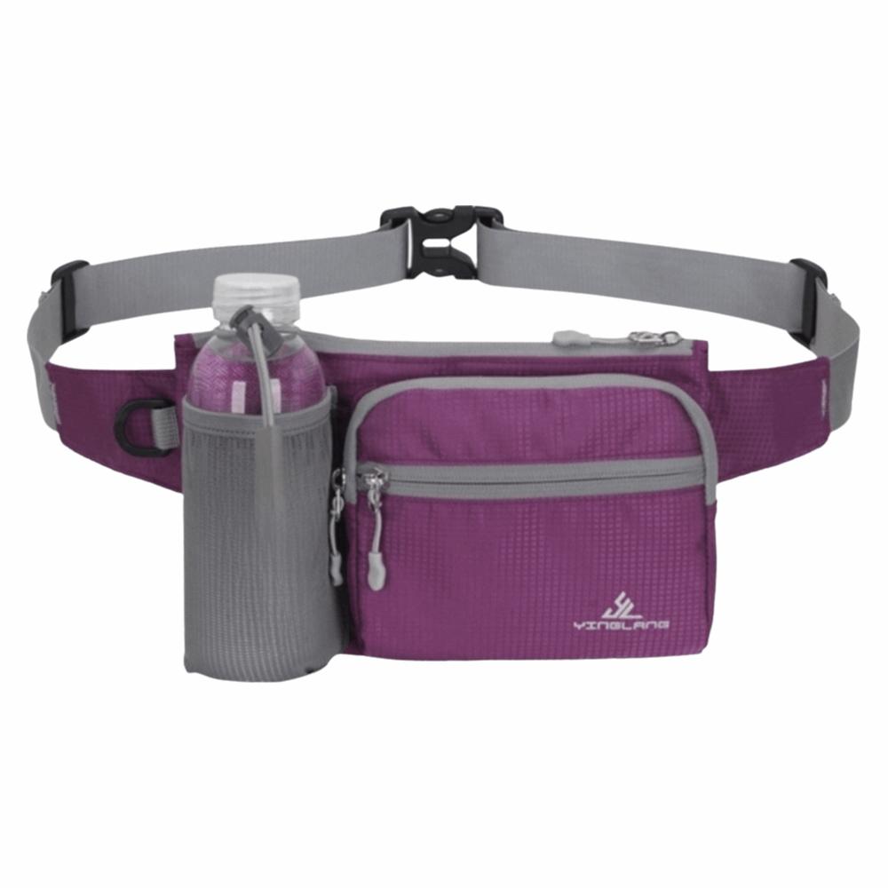 Multifunctional Waist Bag Lightweight Water Bottle Bag Casual Phone Chest Bag Cycling