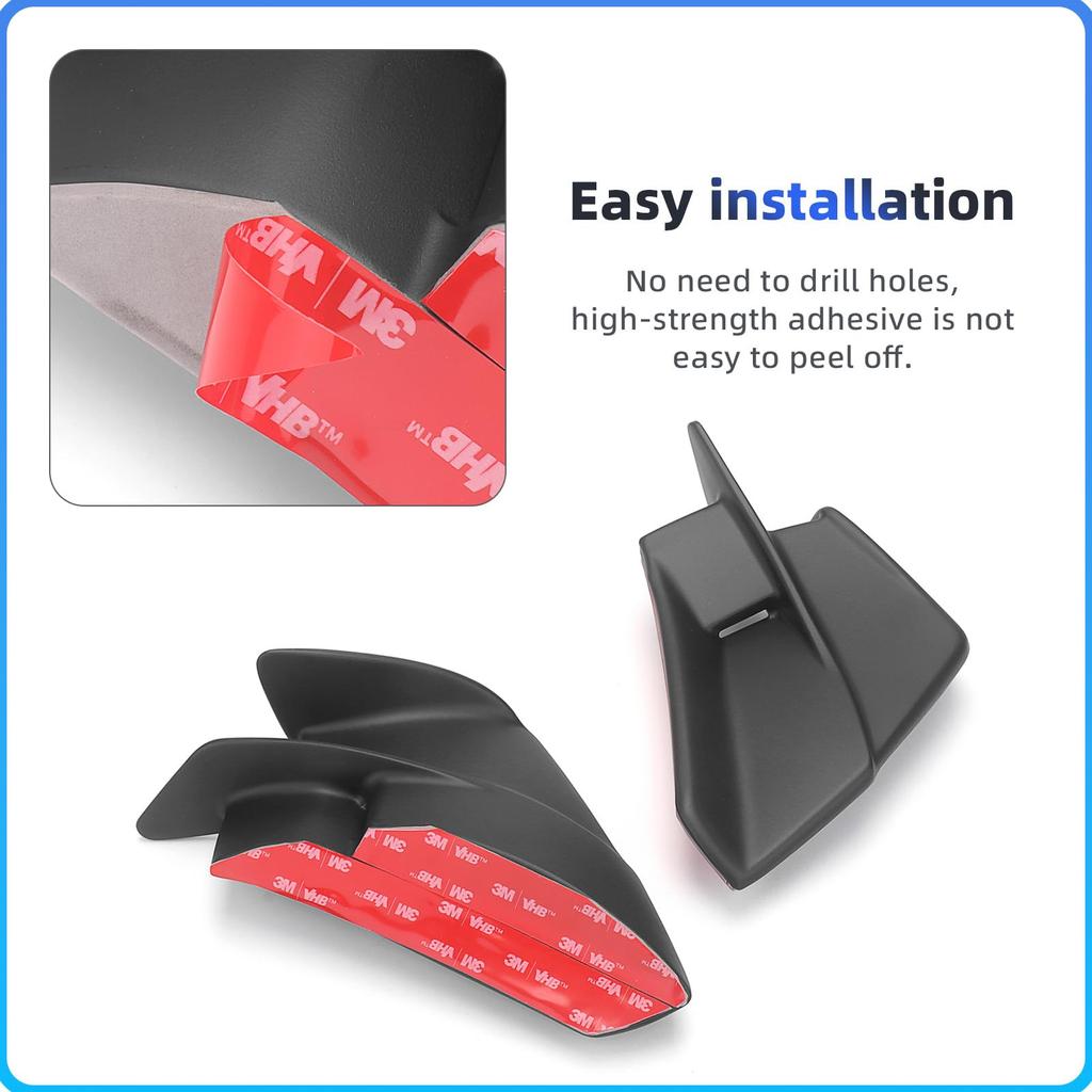 Motorcycle Winglet Wind Deflector Fairing Kit Kawasaki Ninja ZX-4RR ZX-4R ZX-25R 2019-2024 Winds Spoiler