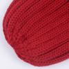 Women Winter Hat Solid Color Thick Warm Knit Hat Brimless Ribbed Breathable Hat with Good Elasticity Headwear