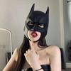 Маска Бэтмена для взрослых Головной убор Бэтмена Косплей Сексуальная Маска на пол-лица Черной Кошки Реквизит Костюм Головной убор Головной убор Хэллоуин Ночь Танцевальный Бал
