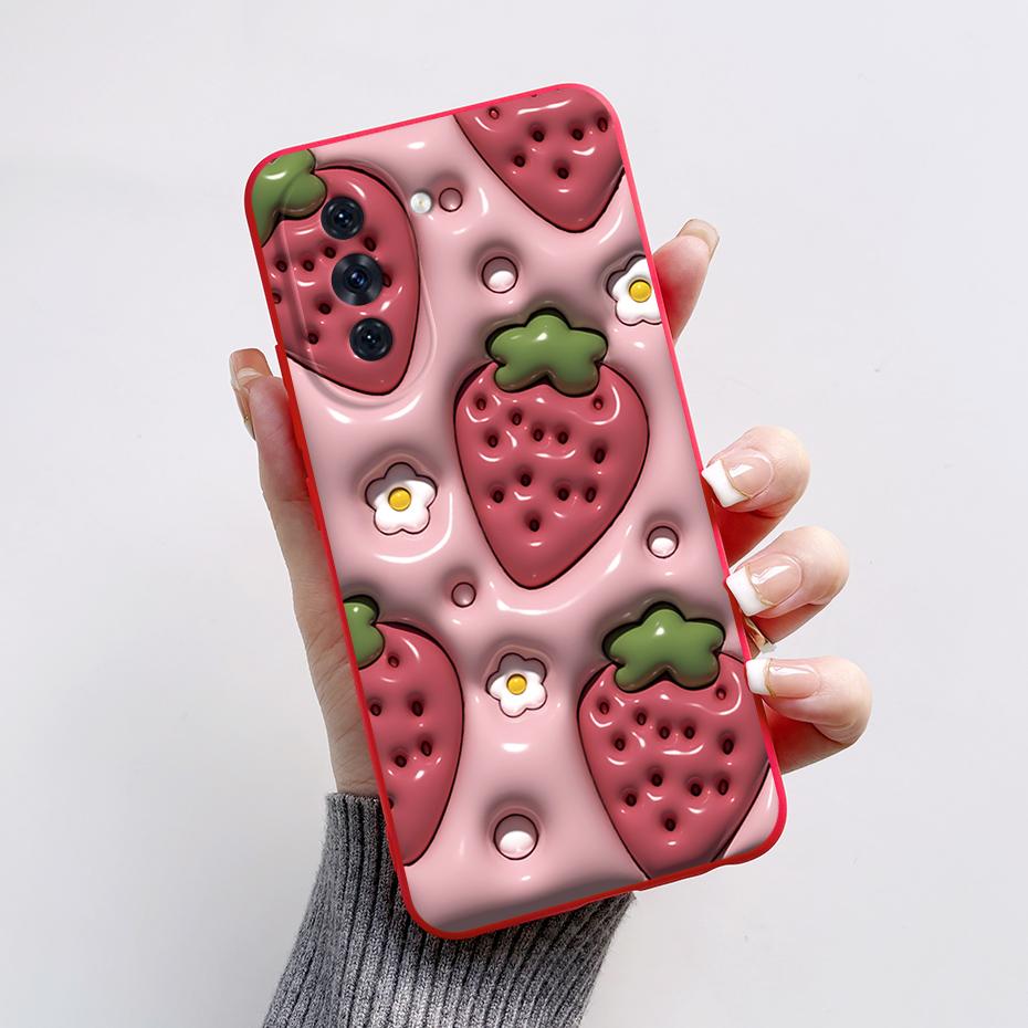 For Huawei Nova 10 Case Soft Silicone Stylish Painted Cover For Huawei Nova 10 Pro Bumper Back Coque Phone Case Nova10 Se Fundas