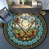 Celtic Musical Harmony Round Area Rug Under Office Chairs Bedroom Living Room Home Decor
