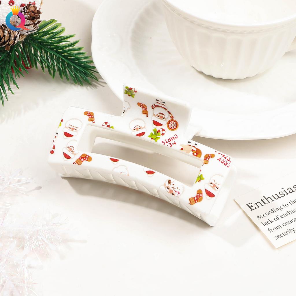 Рождественская заколка для волос Lady Cute Sweet Print Заколка для волос Зажим для волос в виде акулы Аксессуары для волос