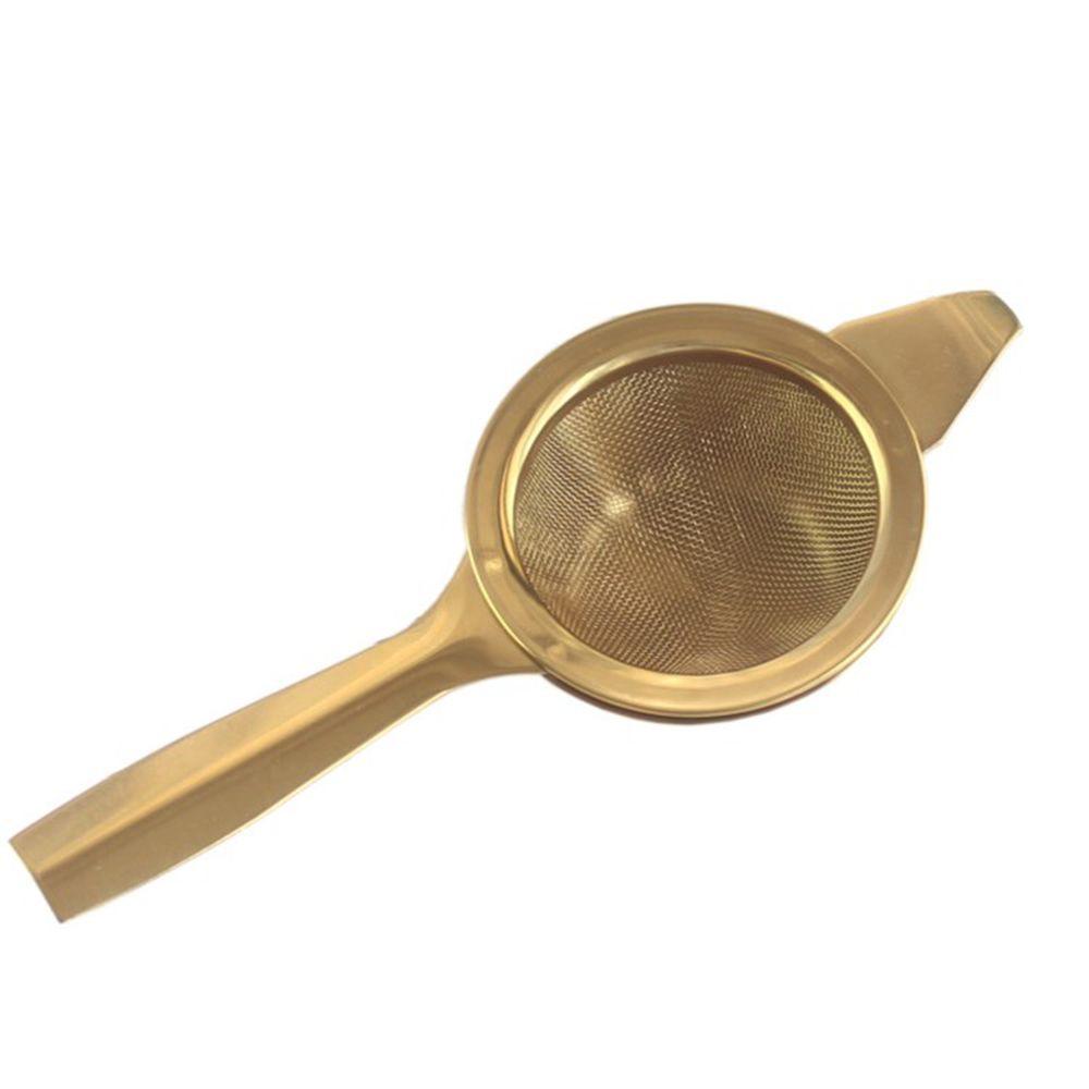 Pratical Fine With Handle Coffee Teapot Infuser Mesh Colander  Tea Strainer Stainless Steel Filters