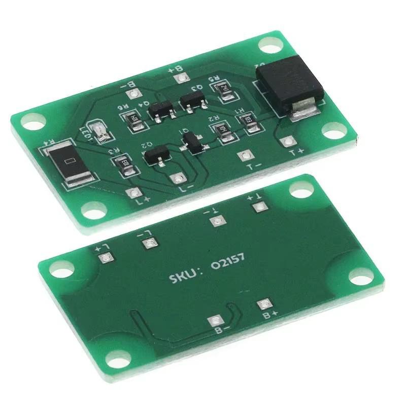Solar Lawn Lamp Automatic Control Board for 3-24V Lithium/Lead-Acid Batteries