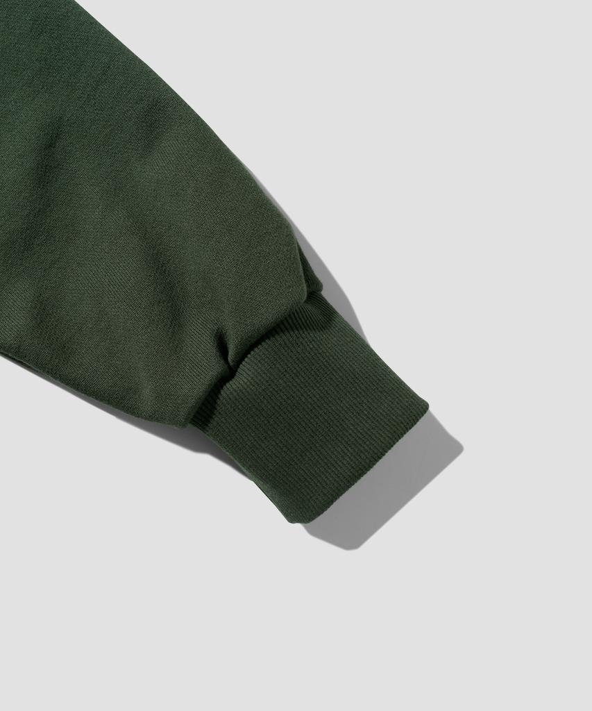 PERSTEP Cedar Heavyweight Sweatshirt Dark Green Jumt4688
