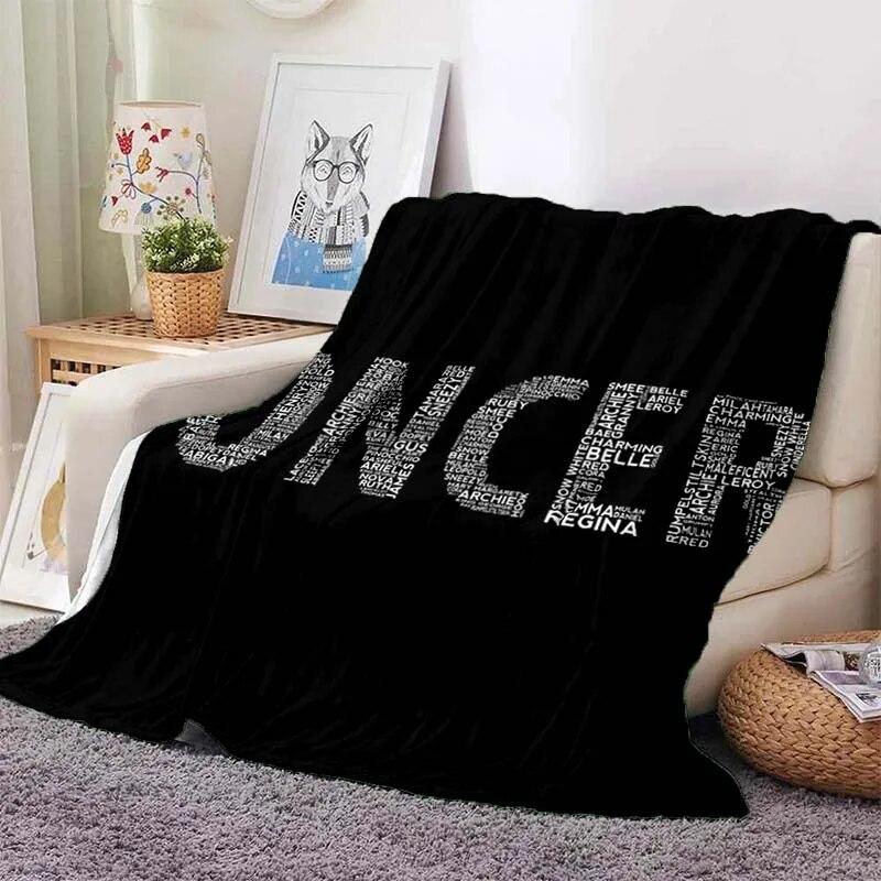 Multi-size Supernatural 3D Printing Four Seasons Blanket Sofa Cover Travel Bed Plush Blanket Lightweight Flannel Blanket