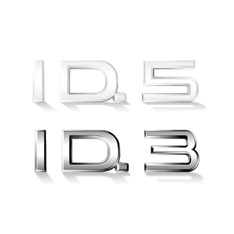 Для ID.3 ID.4 ID.5 ID.6 Надпись Эмблема ID Series GTX ID.4X Crozz ID.6X EV Car Металлический Значок Логотип Наклейки На Корпус Задняя Наклейка