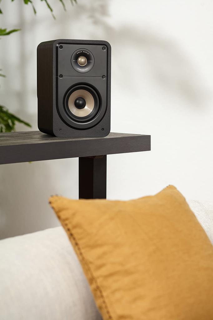 POLK AUDIO SIGNATURE ELITE ES15 Компактная полочная акустическая система черного цвета ES15BLK набор (1 2)