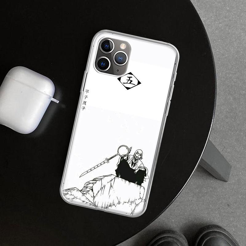 Bleach Shinji Hirako Phone Case Cover for iPhone 11 12 13 Mini 14 15 Plus 16 Pro Max 17 Air 7 8 + SE Art Customized Fundas 11 12