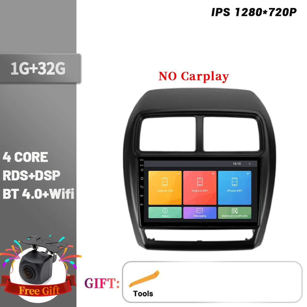 For Mitsubishi ASX 1 2016 - 2022 Android 14 Car Radio Multimedia Player Navigation Wireless BT CarPlay Head Unit Screen Stereo