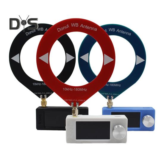 Портативное мини-радио 0,5-108 МГц с 1,9-дюймовым IPS-экраном, карманное мини-радио LSB/USB/AM/FM, вседиапазонный радиоприемник с антенной