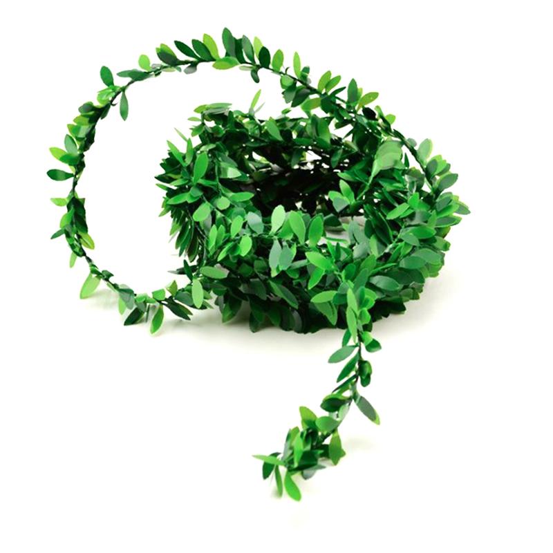 7,5 м искусственная гирлянда листва зеленые листья имитация виноградной лозы свадебный рождественский декор