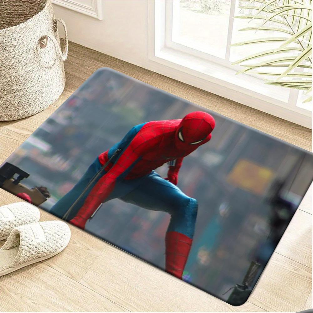 1pc Floor Mat, Superhero & Classic Hero Themed Design, Multiple Sizes, Suitable for Living Room, Bathroom, Kitchen, Hotel, Gu