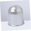 Gatuida Ball Protector Car Ball Cover Hitch Ball Cover Silver