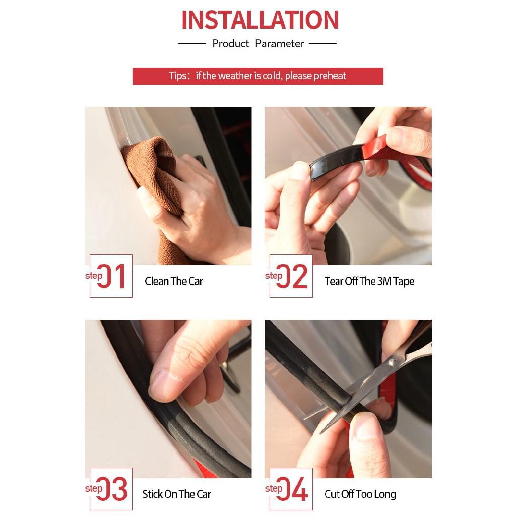 Резиновая уплотнительная лента для дверей автомобиля, двухслойная уплотнительная лента для автомобиля, уплотнительная лента для шумоизоляции багажника, аксессуары для салона автомобиля