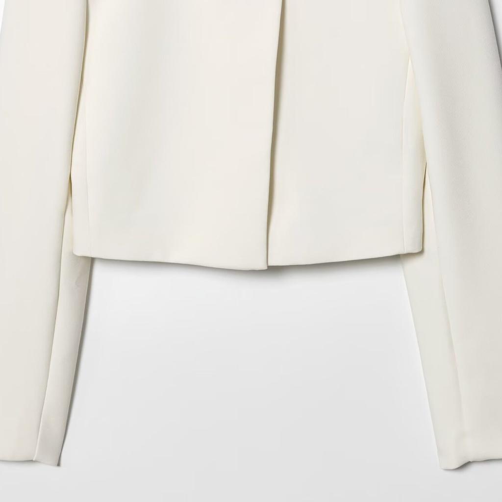 Женский модный повседневный короткий блейзер