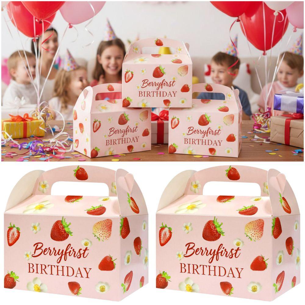 10PCS Paper Gift Packaging Box Empty Box Packing Case Cartoon Handhold Gift Boxes Baby Shower