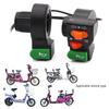 Motorcycle Electric Scooter Horn Turn Signal Headlight 3 In 1 Combination Switch Button for CLICK125 150 Enhanced Safety